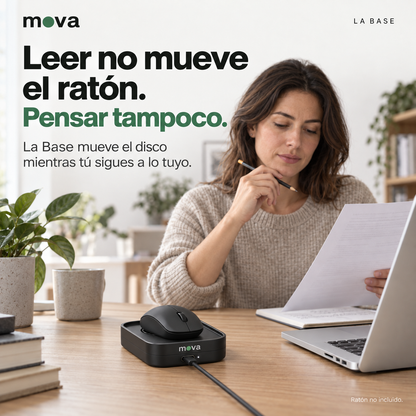 Mova · Mueve el cursor sin tocar el ratón