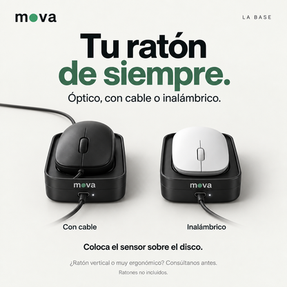 Mova · Mueve el cursor sin tocar el ratón