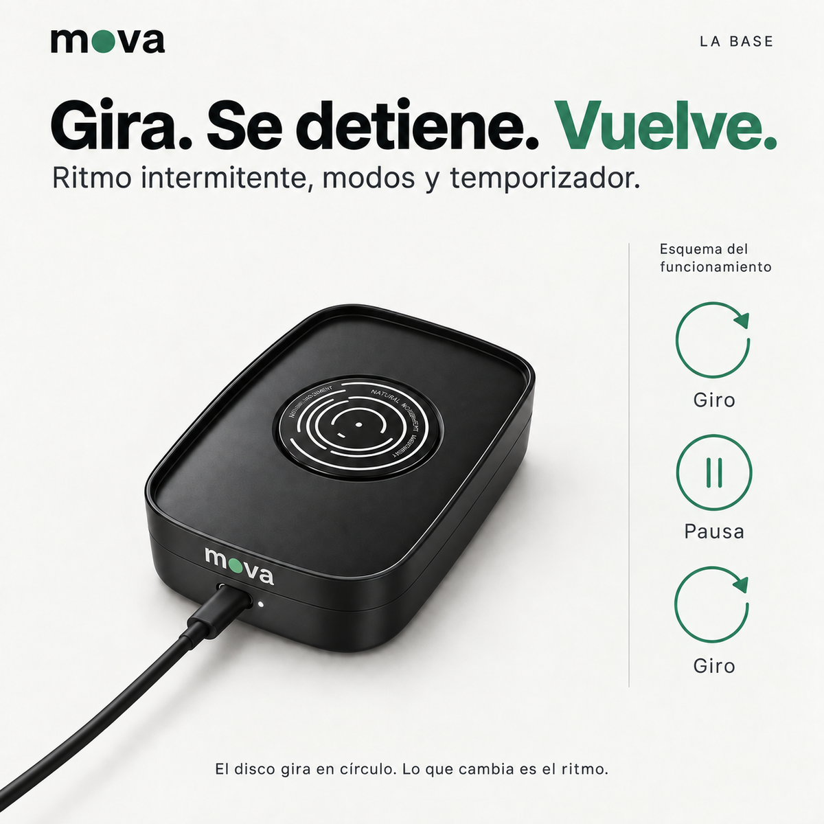 Mova · Mueve el cursor sin tocar el ratón